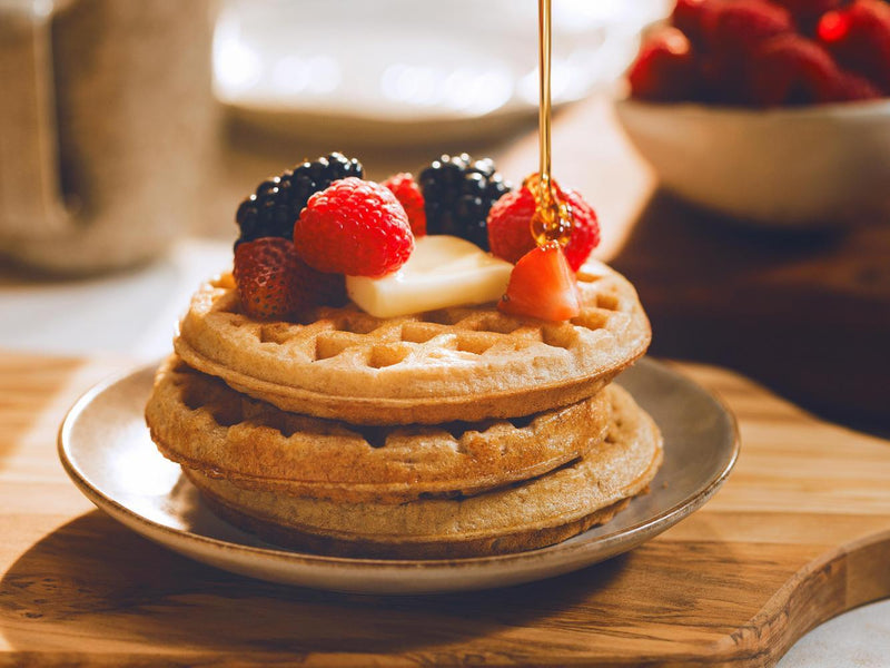 waffles make a quick easy breakfast on the go
