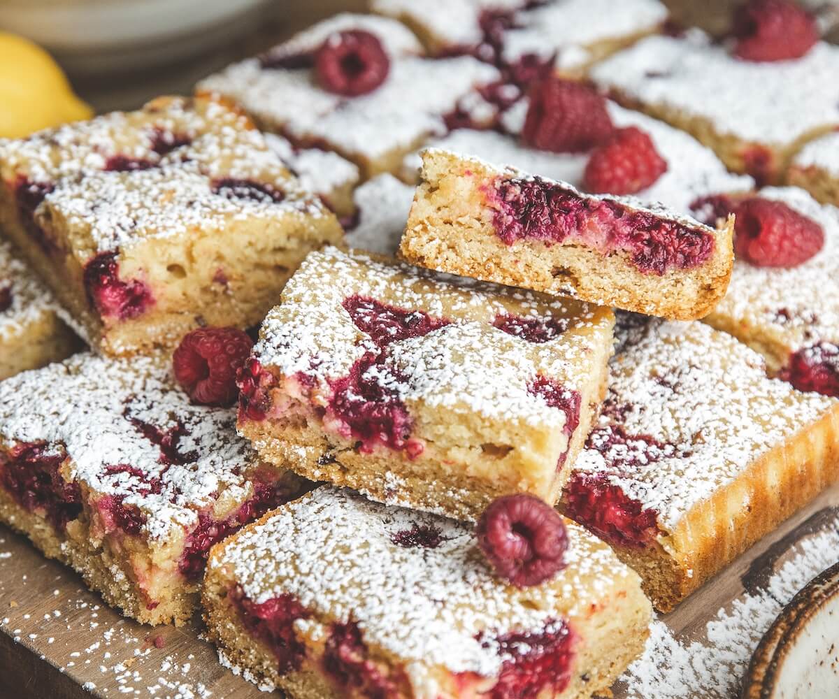 Raspberry Lemon Bars
