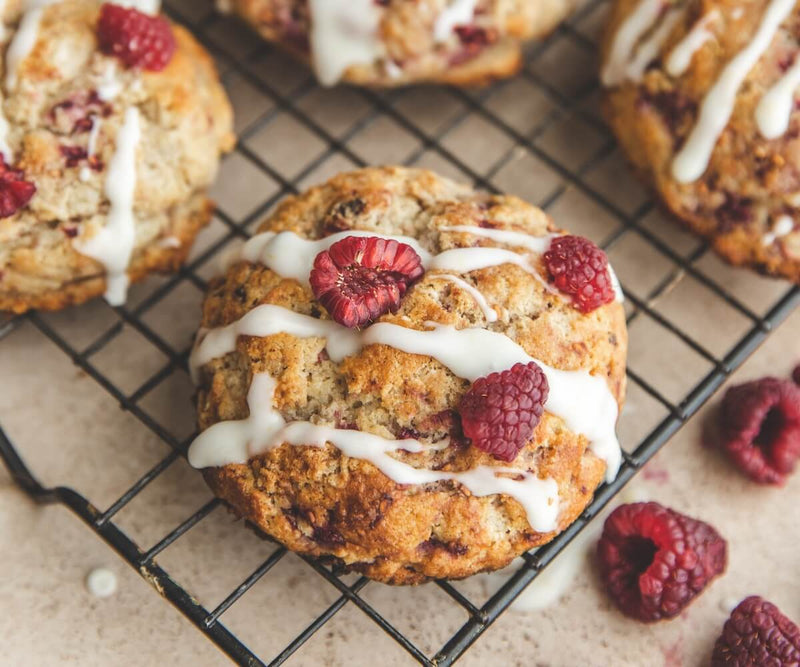 Raspberry Lemon Scones