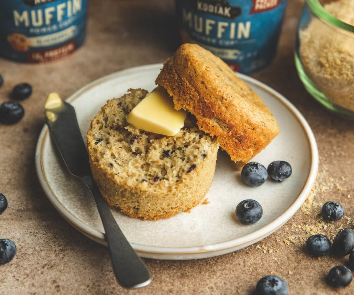Blueberry Flax Muffin