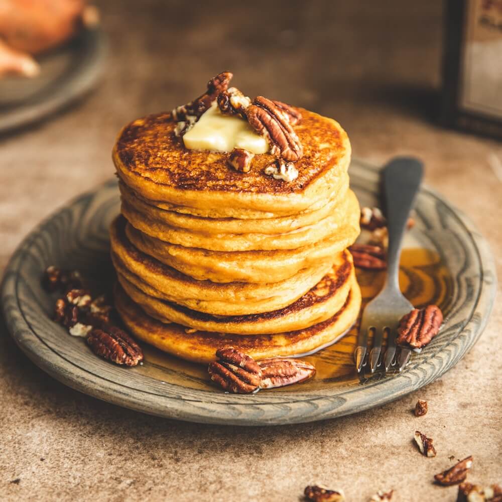Sweet Potato Pancakes