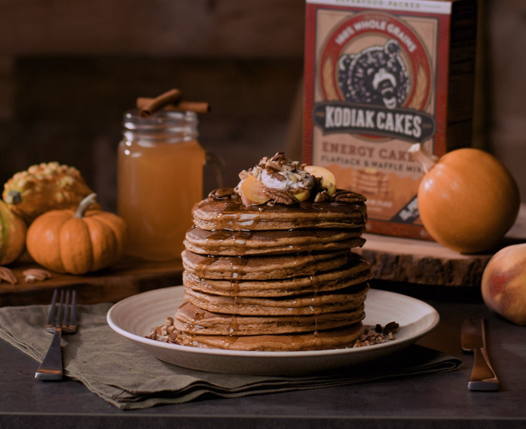 Blueberry Protein Kodiak Cakes Muffins - Haute & Healthy Living