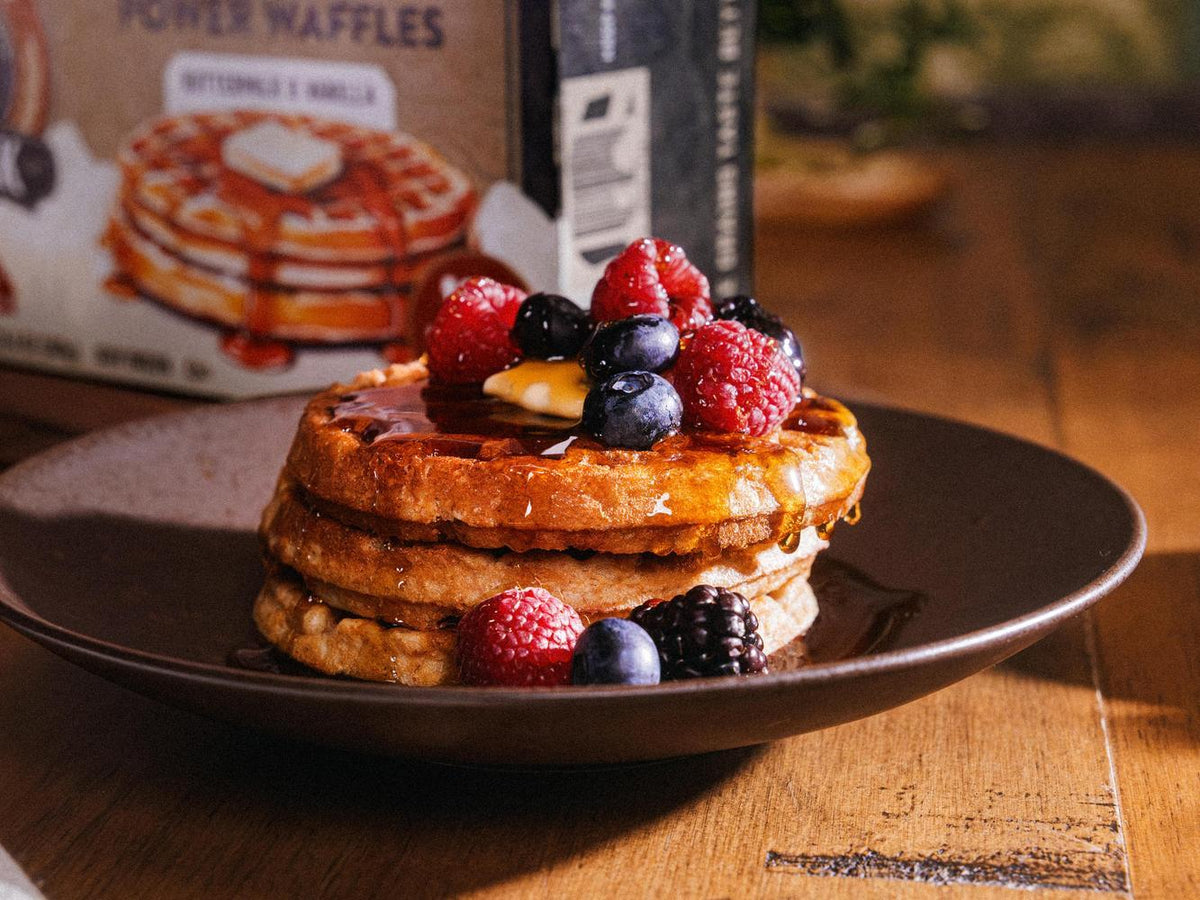 fast and easy breakfast ideas like kodiak waffles