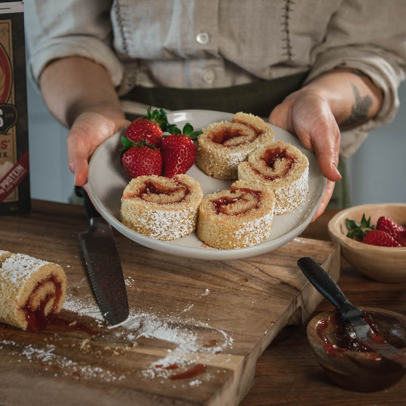Strawberry Jelly Roll