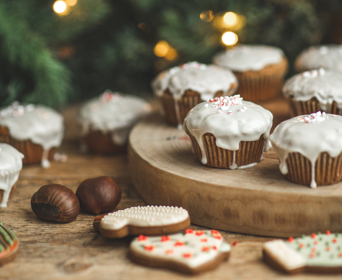 gingerbread muffins