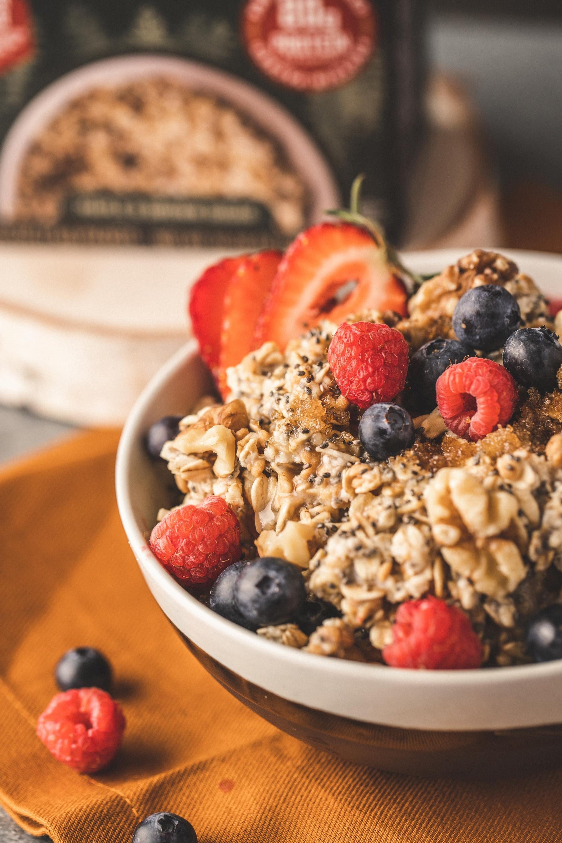 Kodiak Peak Oatmeal Berries & Cream Packets, 4 Each