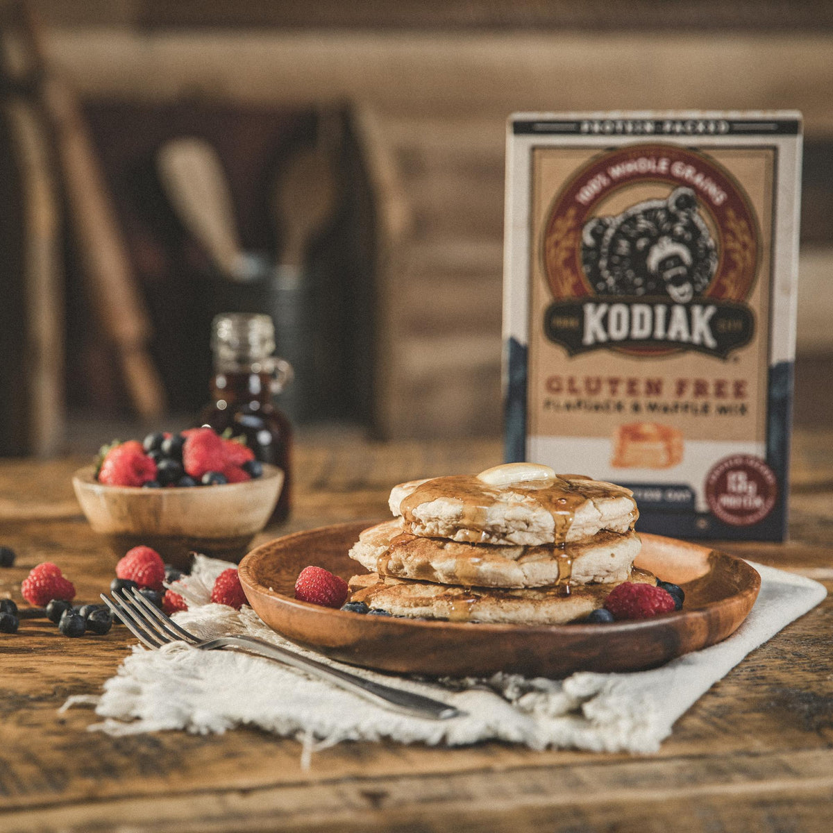 1 Minute Kodiak Cakes Protein Pancake in a Mug - Momma Fit Lyndsey