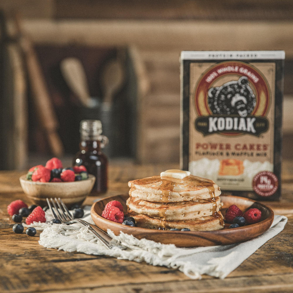 Kodiak Cakes's Power Cakes Mix is a Necessity for Busy Athletes