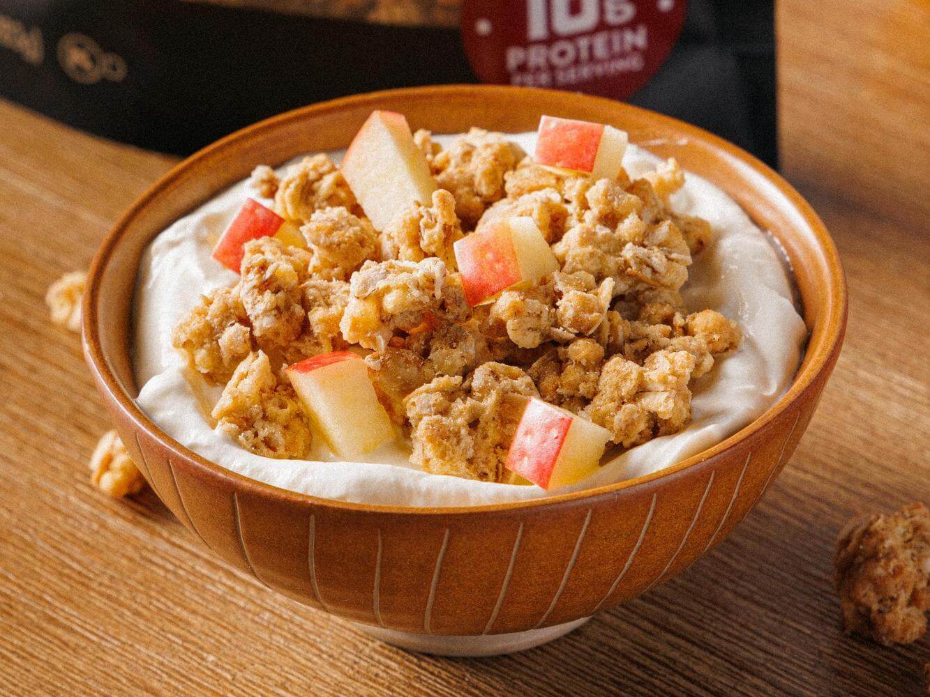 NEW salted caramel granola
