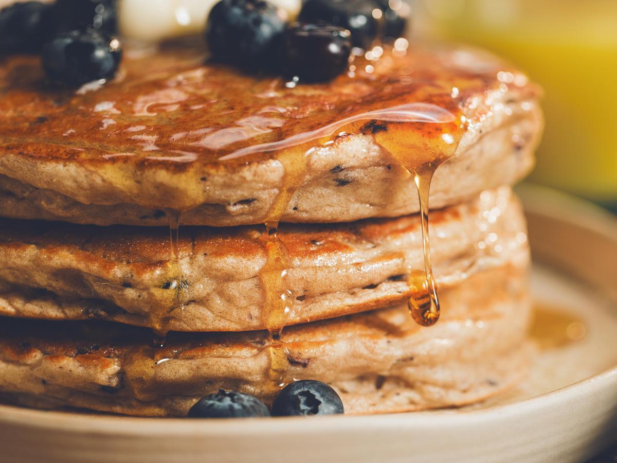 blueberry power cakes
