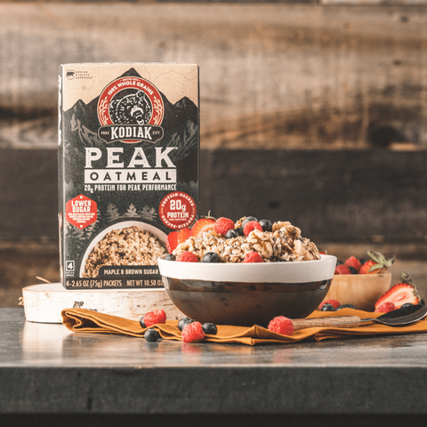 Protein Instant Oatmeal Cup - Maple and Brown Sugar