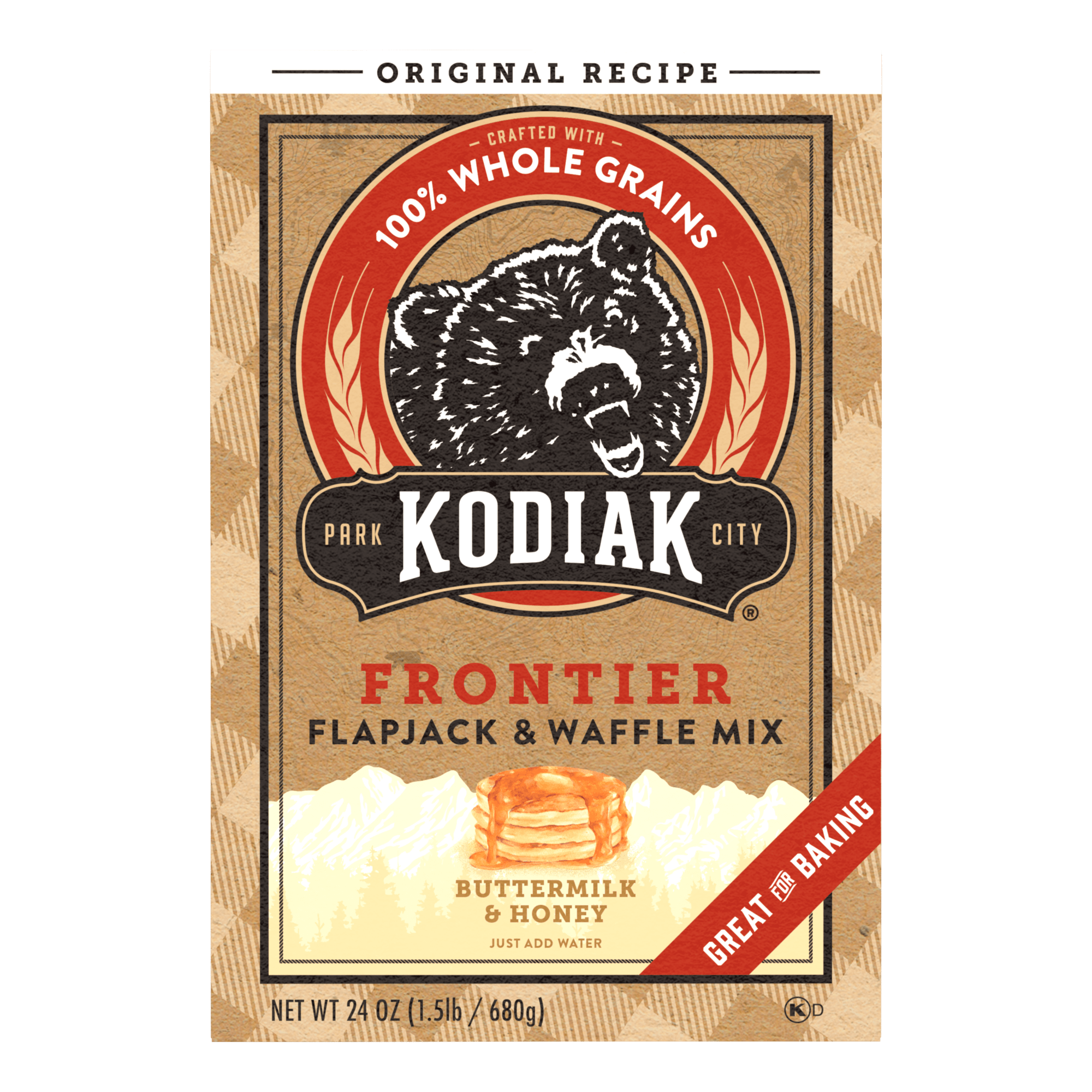Kodiak Cakes Power Cakes Flapjack and Waffle Mix 72 oz Kosher Protein  Packed | eBay