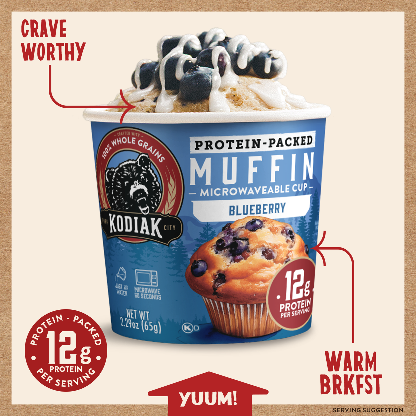 Blueberry Minute Muffin