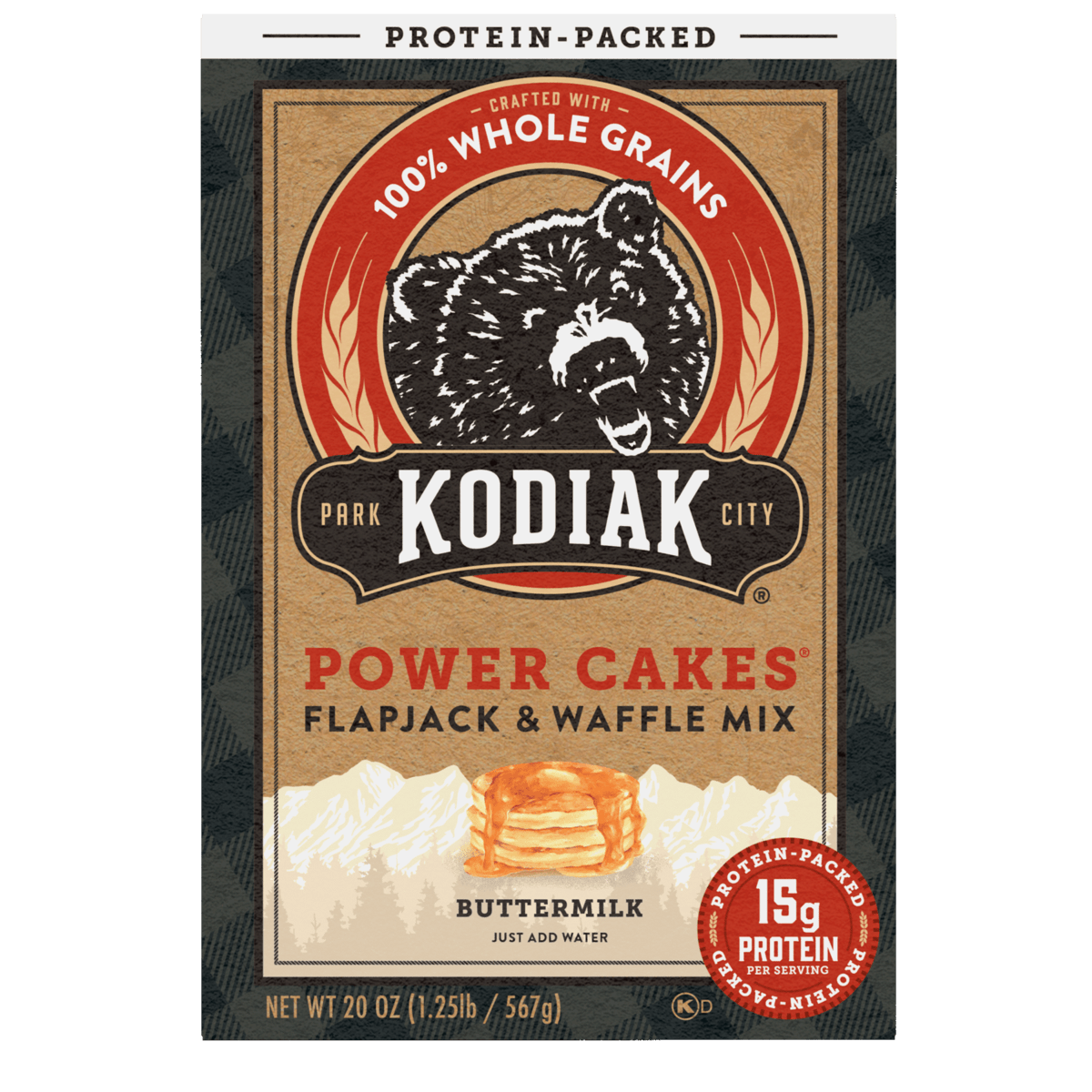 Kodiak Buttermilk Power Cakes Mix
