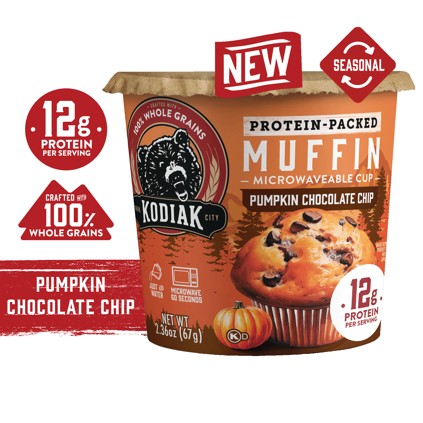 Pumpkin Chocolate Chip Minute Muffin