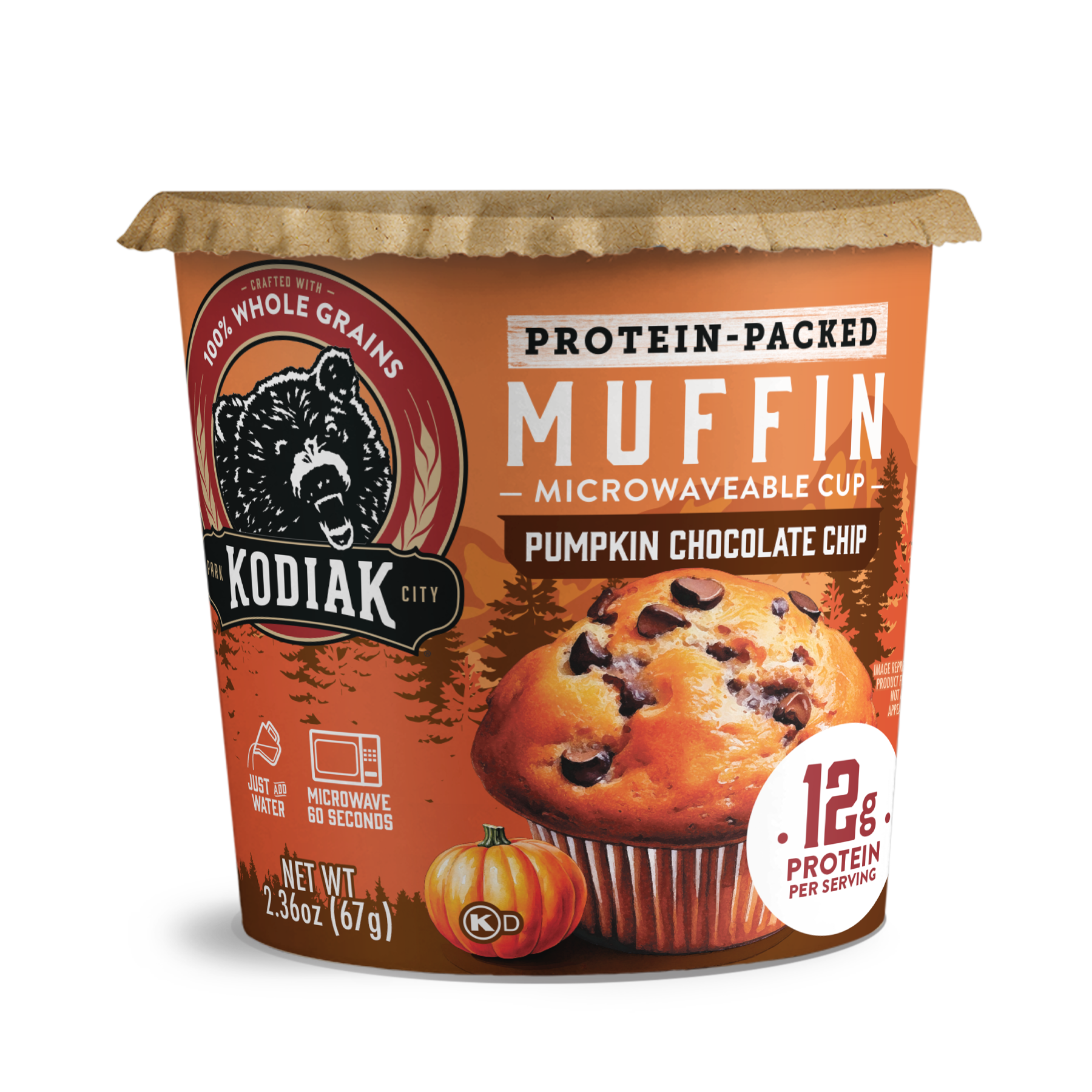 Pumpkin Chocolate Chip Minute Muffin