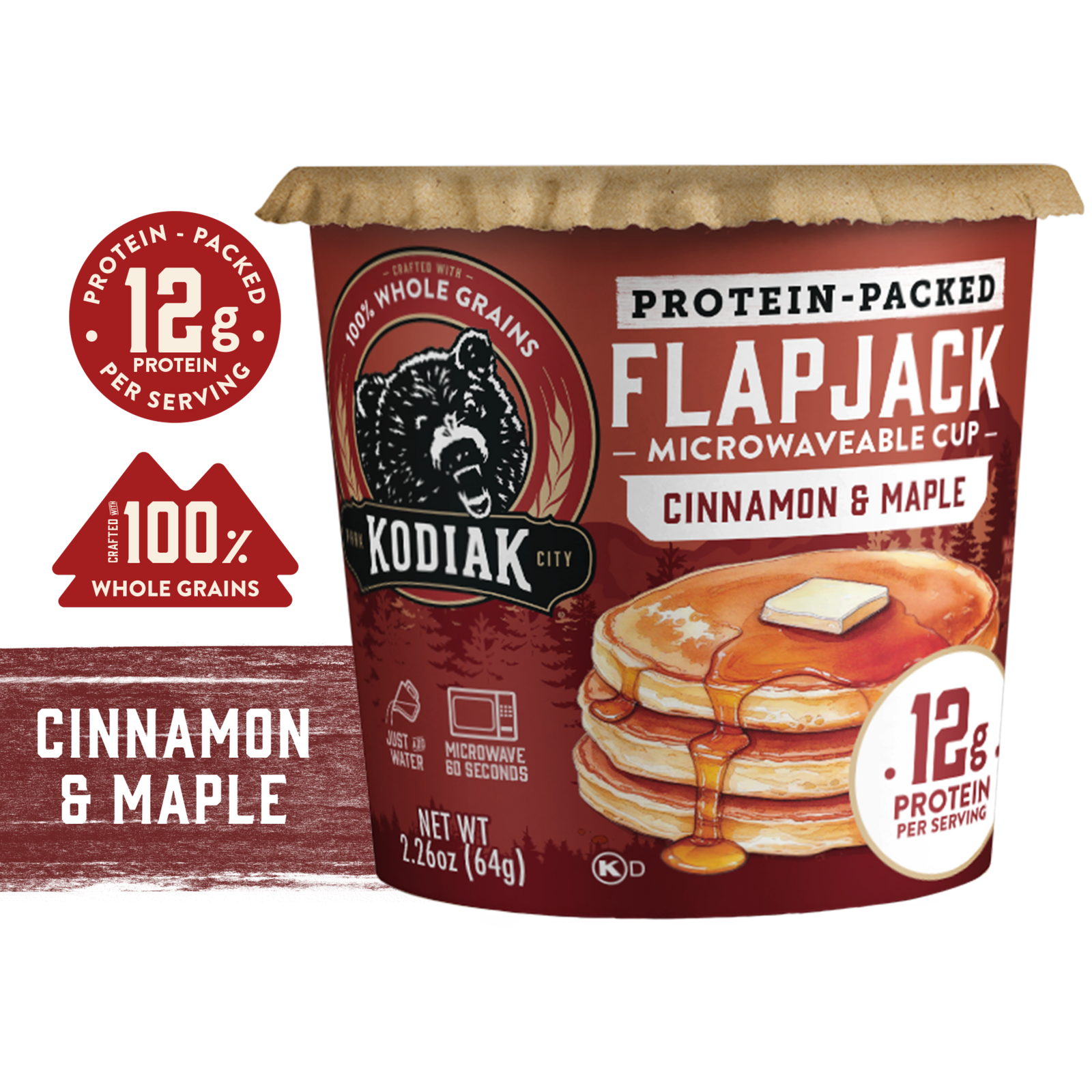 Cinnamon & Maple Flapjack Cup