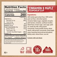 Cinnamon & Maple Flapjack Cup