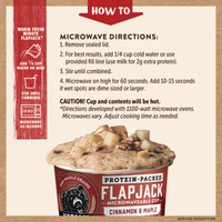 Cinnamon & Maple Flapjack Cup