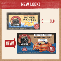 Blueberry Power Waffles