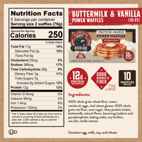 Buttermilk & Vanilla Power Waffles