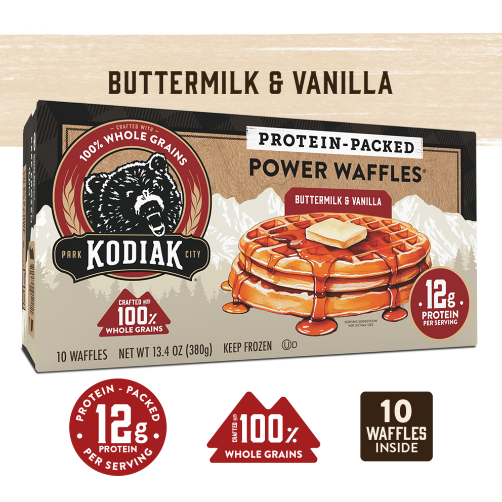 Buttermilk & Vanilla Power Waffles