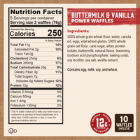 Buttermilk & Vanilla Power Waffles