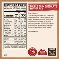 Double Dark Chocolate Muffin Mix
