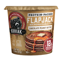 Chocolate Peanut Butter Flapjack Cup