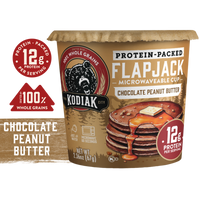 Chocolate Peanut Butter Flapjack Cup