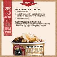 Chocolate Peanut Butter Flapjack Cup