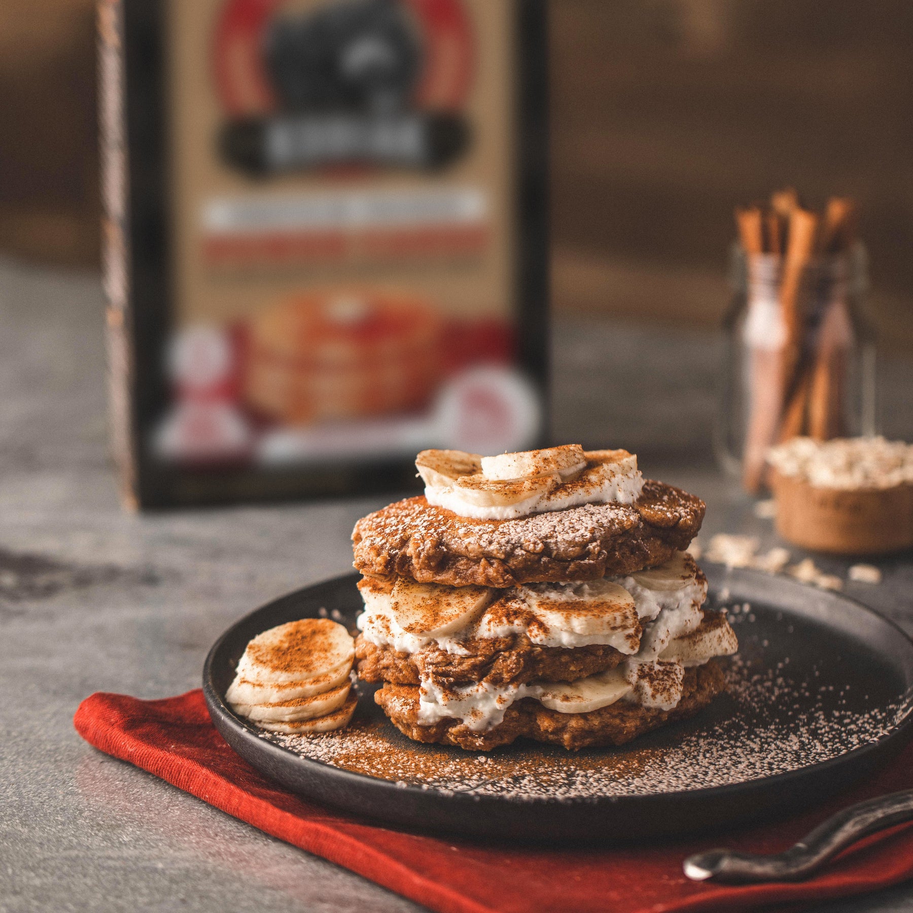 Cinnamon Oat Power Cakes