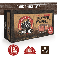 Dark Chocolate Power Waffles