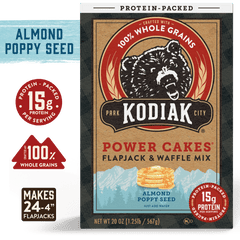 Almond Poppy Seed Power Cakes