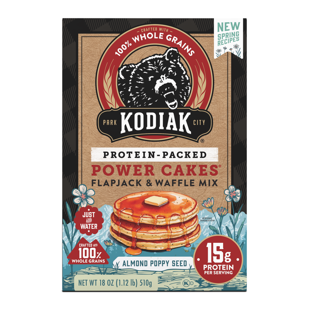 Almond Poppy Seed Power Cakes