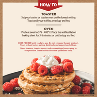 Chocolate Chip Power Waffles