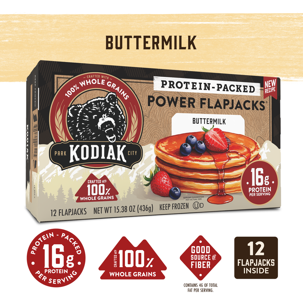 Buttermilk Power Flapjacks