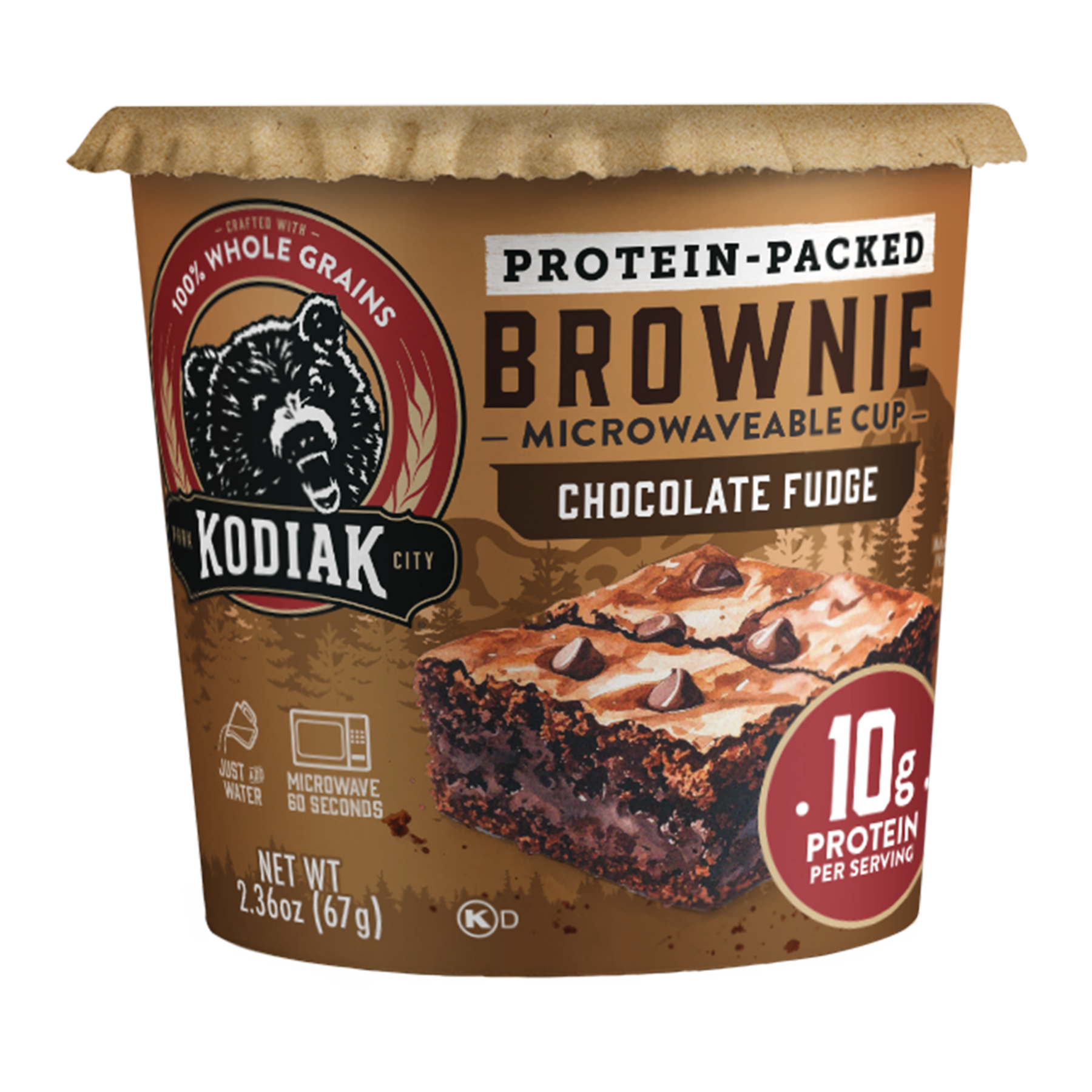 Chocolate Fudge Brownie Cup