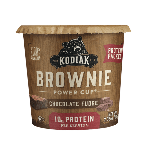 Chocolate Fudge Brownie Cup Delicious and Nutritious Treats by Kodiak®