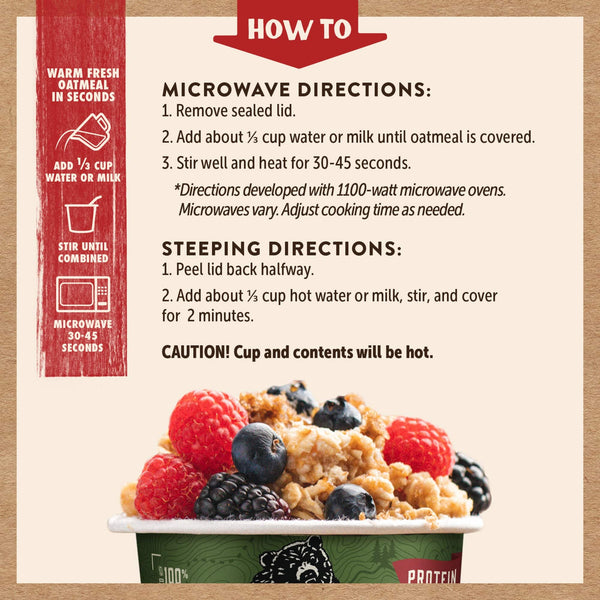 Kodiak Maple Brown Sugar Oatmeal Cups Kodiak®