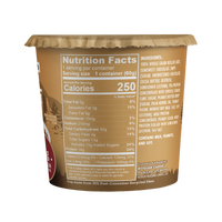 Peanut Butter Chocolate Chip Oatmeal Cup