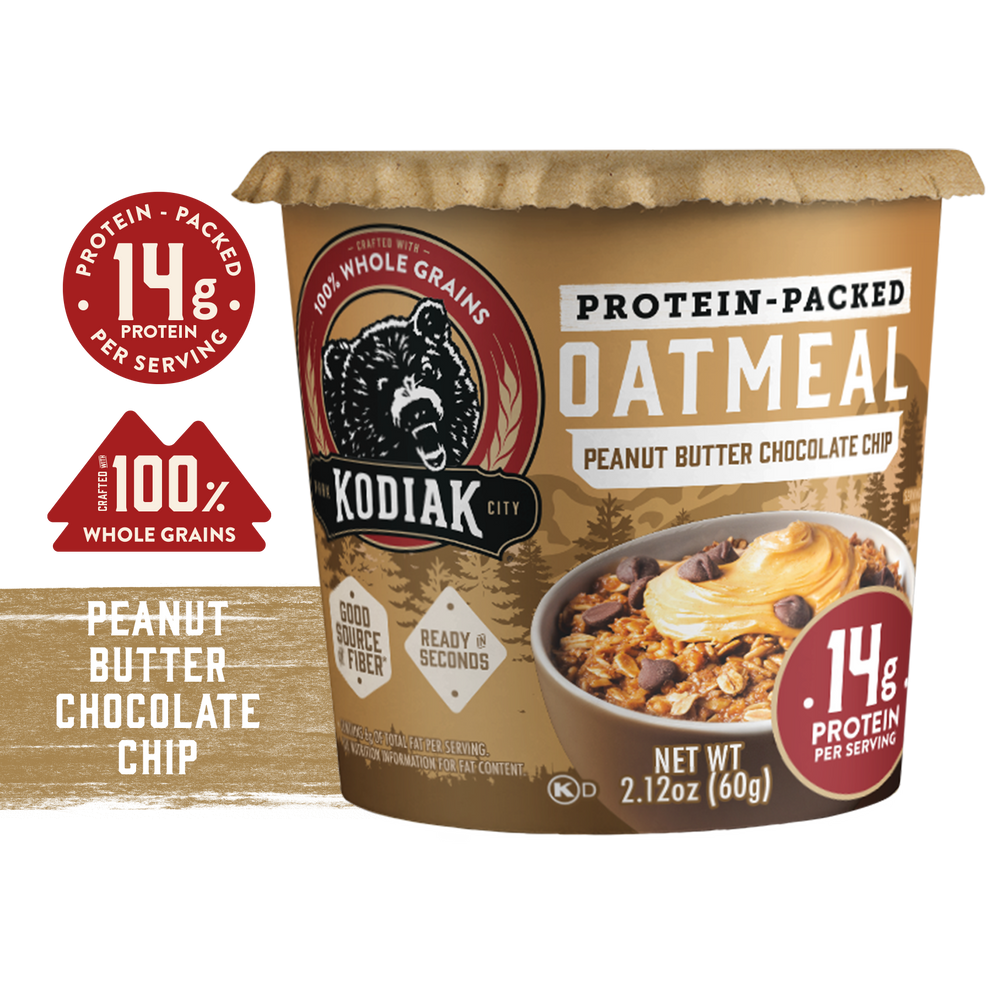 Peanut Butter Chocolate Chip Oatmeal Cup