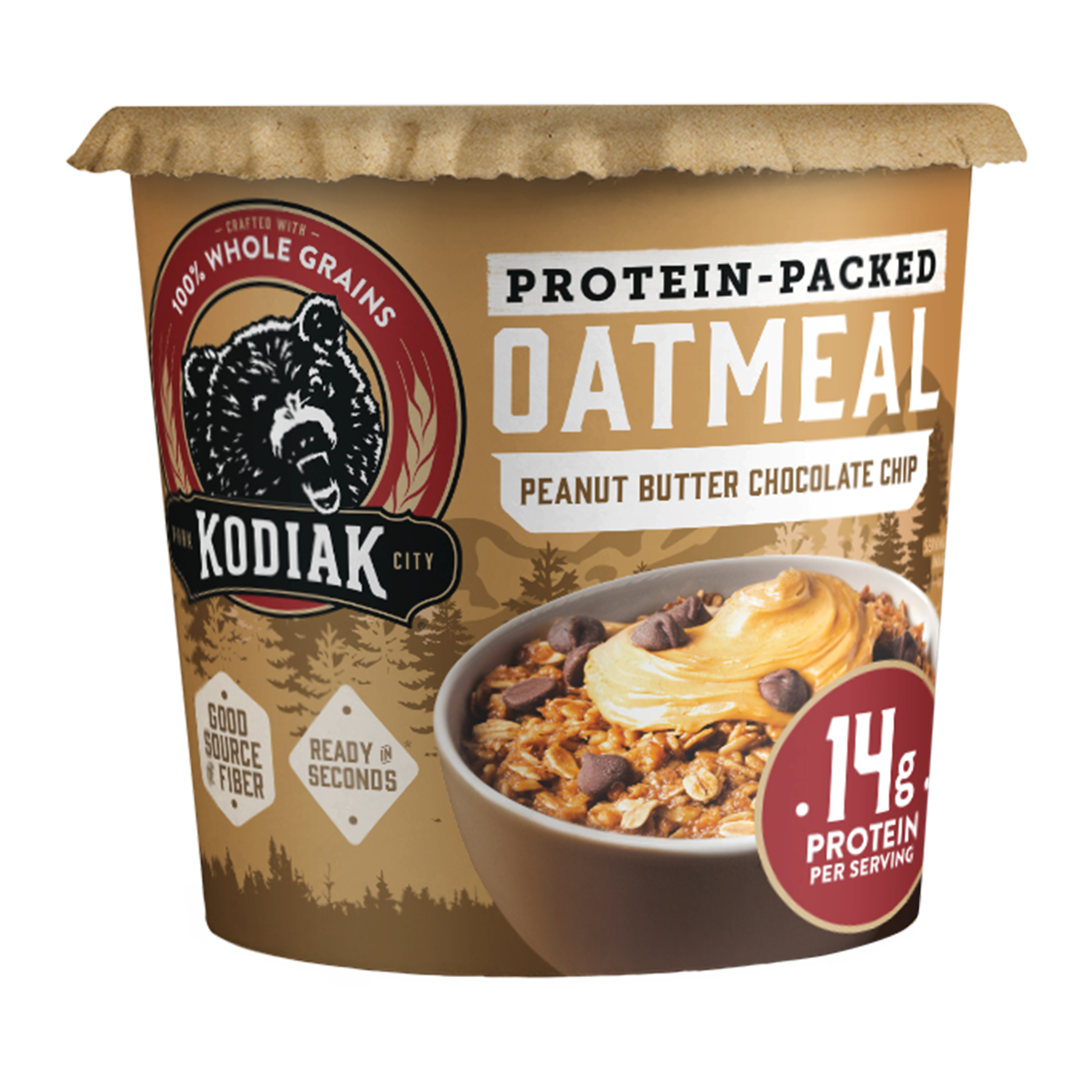 Peanut Butter Chocolate Chip Oatmeal Cup