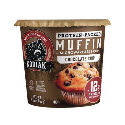 Kodiak Cakes Chocolate Chip Minute Muffin Packaging