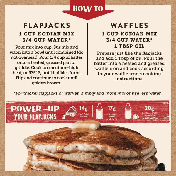 Kodiak Cakes Sheet Pan Blueberry Protein Pancakes - Dash of Jazz