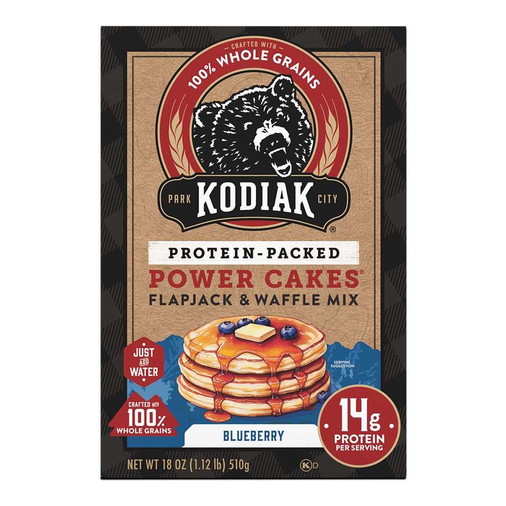 Blueberry Power Cakes