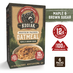 Maple & Brown Sugar Oatmeal Packets