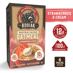 Strawberries & Cream Oatmeal Packets