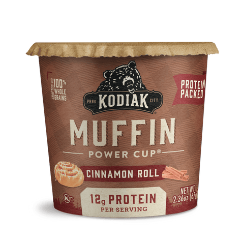 Kodiak Cakes Power Cup Muffin, Cinnamon Roll - 2.36 oz