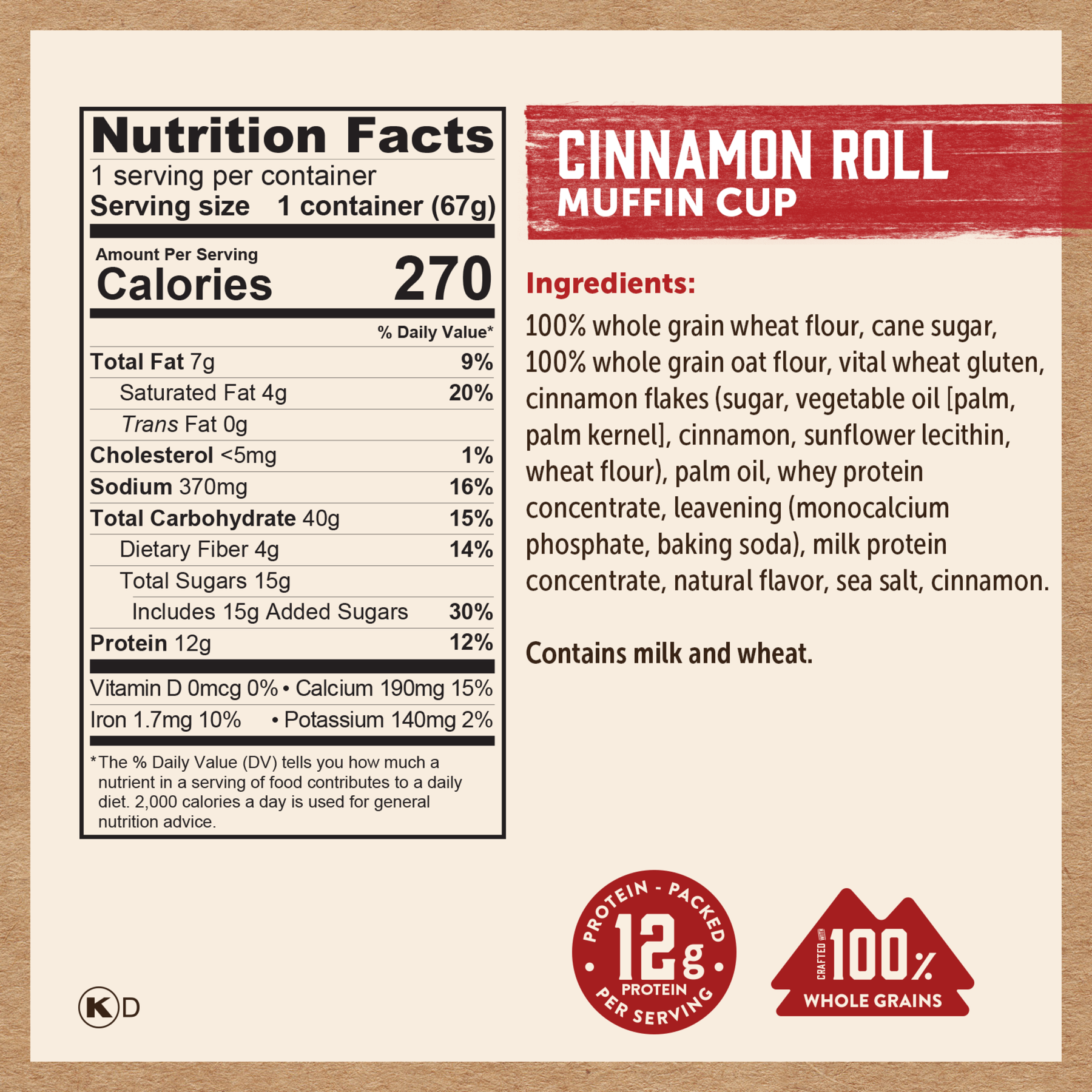 Cinnamon Roll Minute Muffin